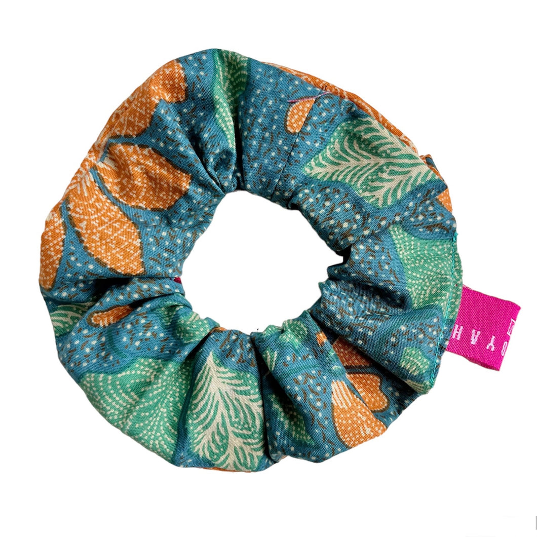 Scrunchie - Mariposa Turquoise