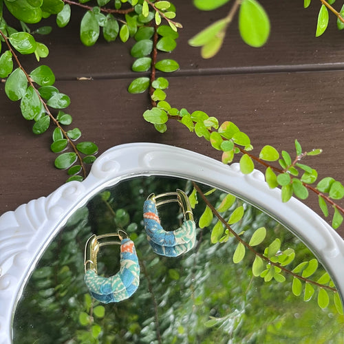 Just for U Earrings - Turquoise multi