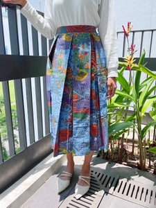 Midi skirt - Paradise Ash blue