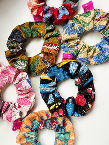 Scrunchie - Mariposa Turquoise