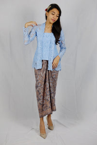 Kebaya lace - Light blue