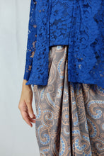 Load image into Gallery viewer, Kebaya lace - Navy blue