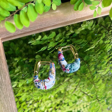 Load image into Gallery viewer, Just for U Earrings - White multi
