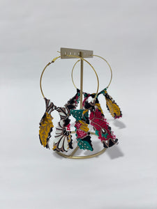 Lucky charm Earrings - Black