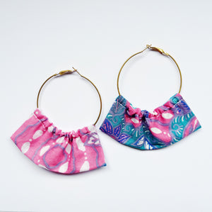 Ruffled hoop - Aurora Pink