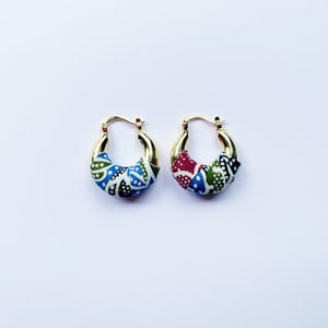 Genie mini Earrings - Baby blue
