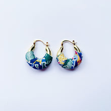 Load image into Gallery viewer, Genie mini Earrings - Blue multi