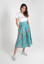 Load image into Gallery viewer, Jasmine Midi Skirt - Turquoise