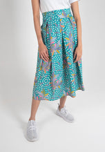 Load image into Gallery viewer, Jasmine Midi Skirt - Turquoise