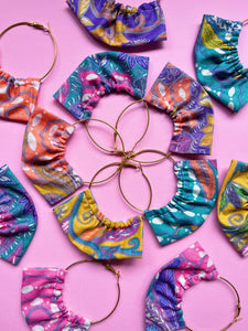 Ruffled hoop - Aurora Pink