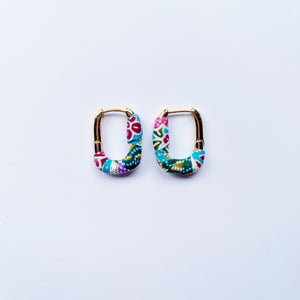 Just for U Earrings - Turquoise multi