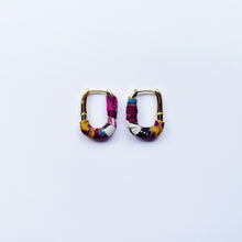 Load image into Gallery viewer, Just for U Earrings - Maroon multi
