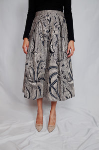 Midi skirt - Grey