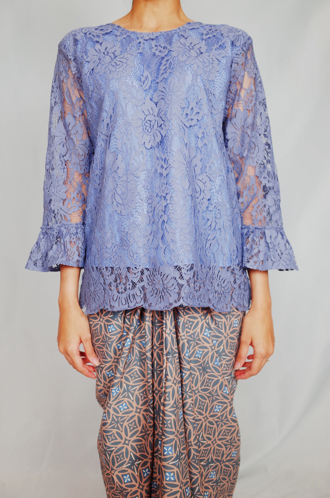 Lace blouse - Purple [SALE]