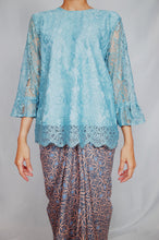 Load image into Gallery viewer, Lace Blouse - Turquoise [SALE]