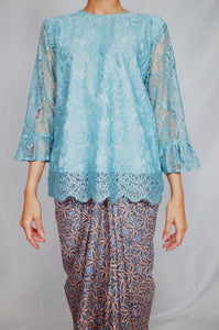 Lace Blouse - Turquoise [SALE]