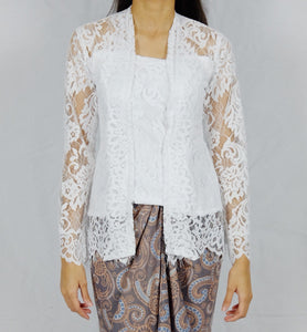 Kebaya lace - White