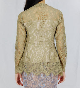 Kebaya lace - Mocca