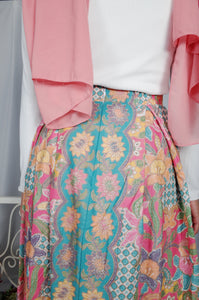 Bunga Maxi skirt - Pink