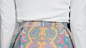 Bunga Midi skirt - Turquoise