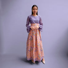 Load image into Gallery viewer, Rapunzel High Waist Maxi Skirt - Peach